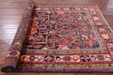Black Authentic Persian Nahavand Handmade Area Rug - 5' 1" X 9' 0" - Golden Nile