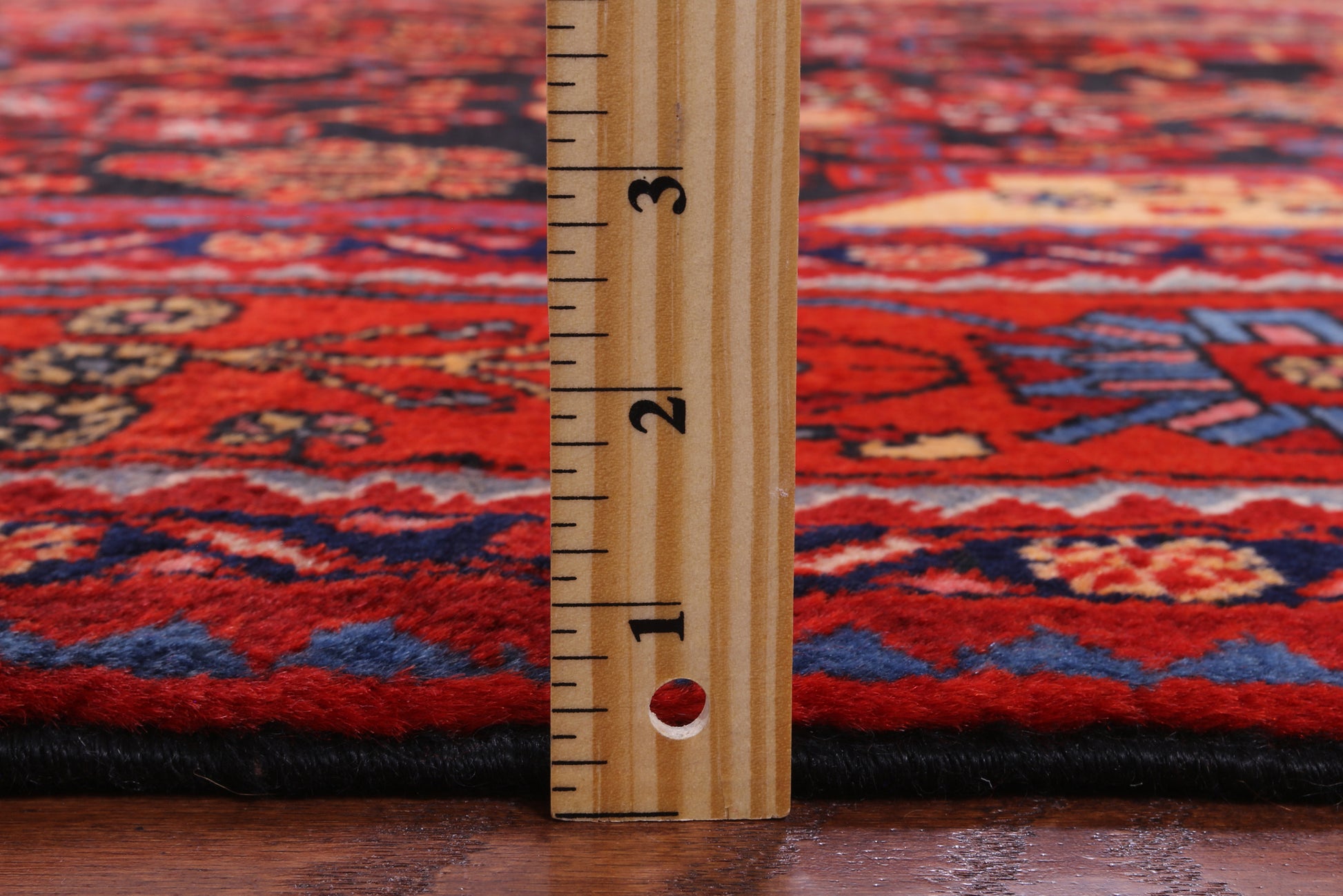 Black New Persian Nahavand Area Rug - 5' 8" X 11' 7" - Golden Nile