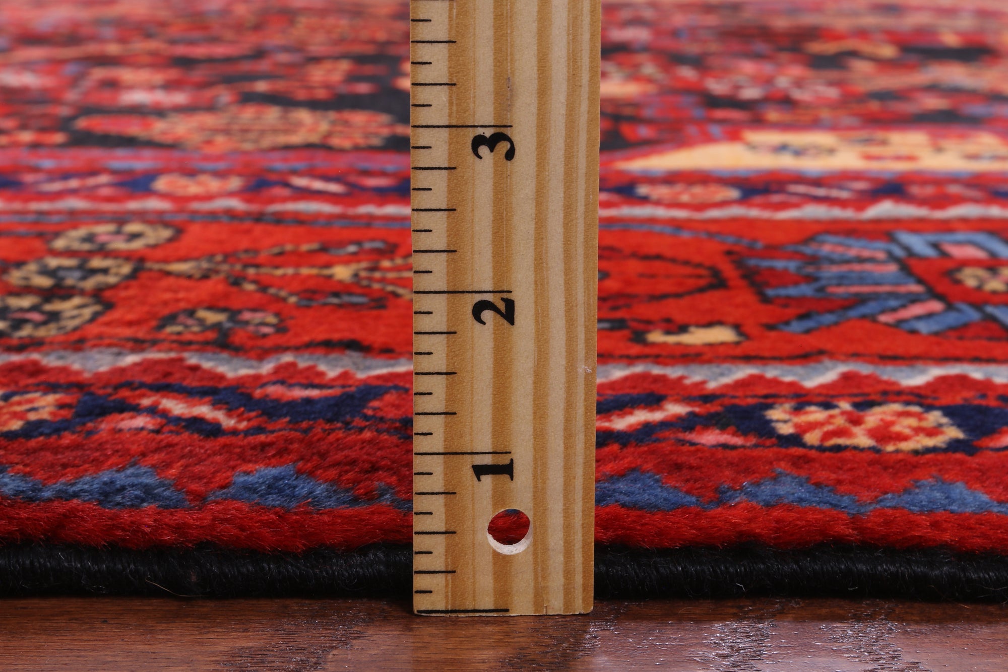 Black New Persian Nahavand Area Rug - 5' 8" X 11' 7" - Golden Nile