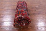Black New Persian Nahavand Area Rug - 5' 8" X 11' 7" - Golden Nile