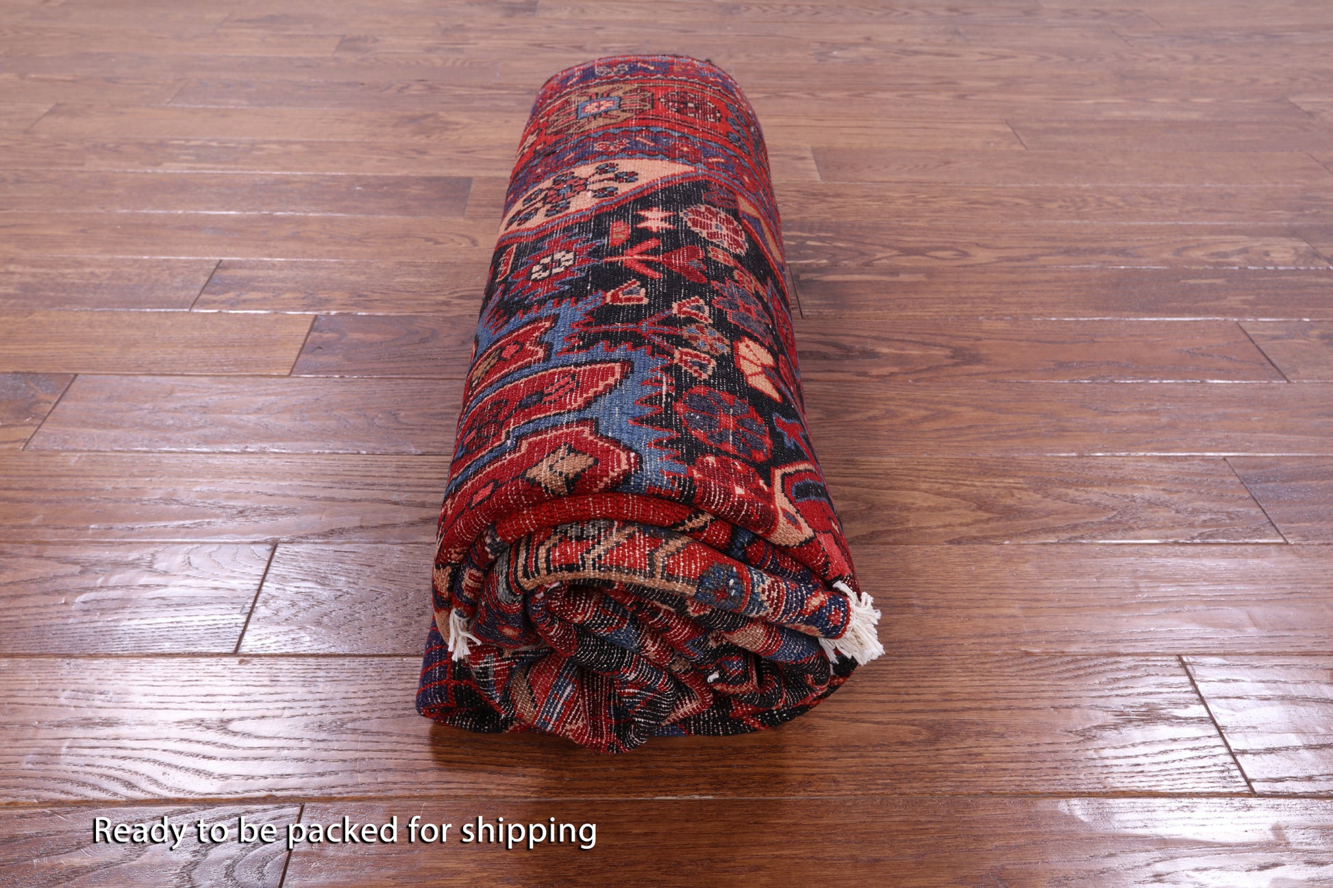 Black New Authentic Persian Nahavand Area Rug - 5' 2" X 9' 8" - Golden Nile