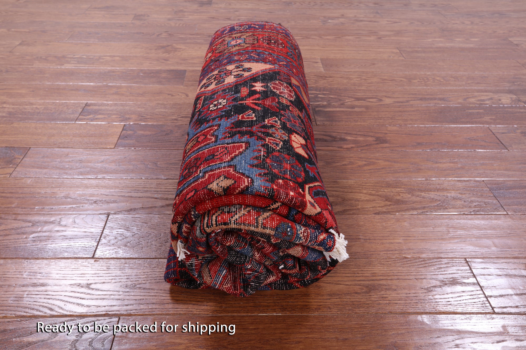 Black New Authentic Persian Nahavand Area Rug - 5' 2" X 9' 8" - Golden Nile