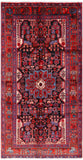 Black New Authentic Persian Nahavand Area Rug - 5' 2" X 9' 8" - Golden Nile