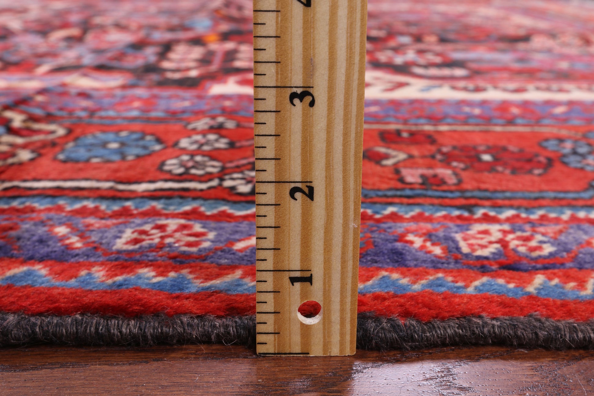 Black New Authentic Persian Nahavand Area Rug - 5' 2" X 9' 8" - Golden Nile