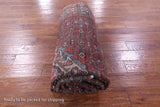 Red New Persian Hamadan Area Rug - 5' 5" X 11' 11" - Golden Nile