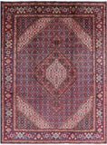 Persian Tabriz Fish Design Rug - 9' 8" X 13' 1" - Golden Nile