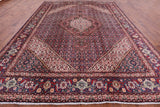 Persian Tabriz Fish Design Rug - 9' 8" X 13' 1" - Golden Nile
