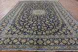 10 X 14 New Authentic Hand Knotted Persian Kashan Area Rug - Golden Nile