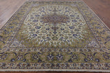 10 X 13 New Oriental Authentic Persian Kashan Area Rug - Golden Nile