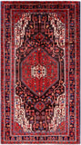 Black New Authentic Persian Handmade Nahavand Rug - 5' 3" X 9' 5" - Golden Nile