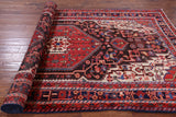 Black New Authentic Persian Handmade Nahavand Rug - 5' 3" X 9' 5" - Golden Nile