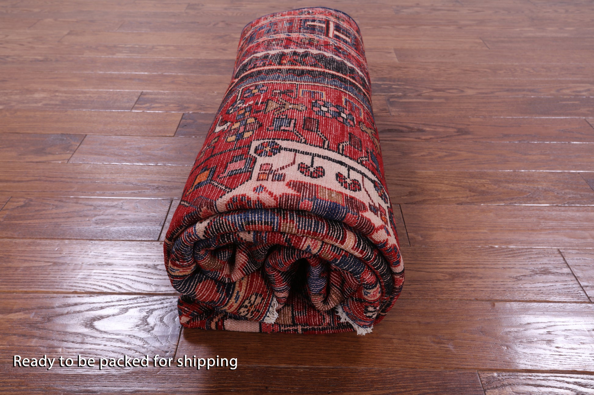 Black New Authentic Persian Handmade Nahavand Rug - 5' 3" X 9' 5" - Golden Nile