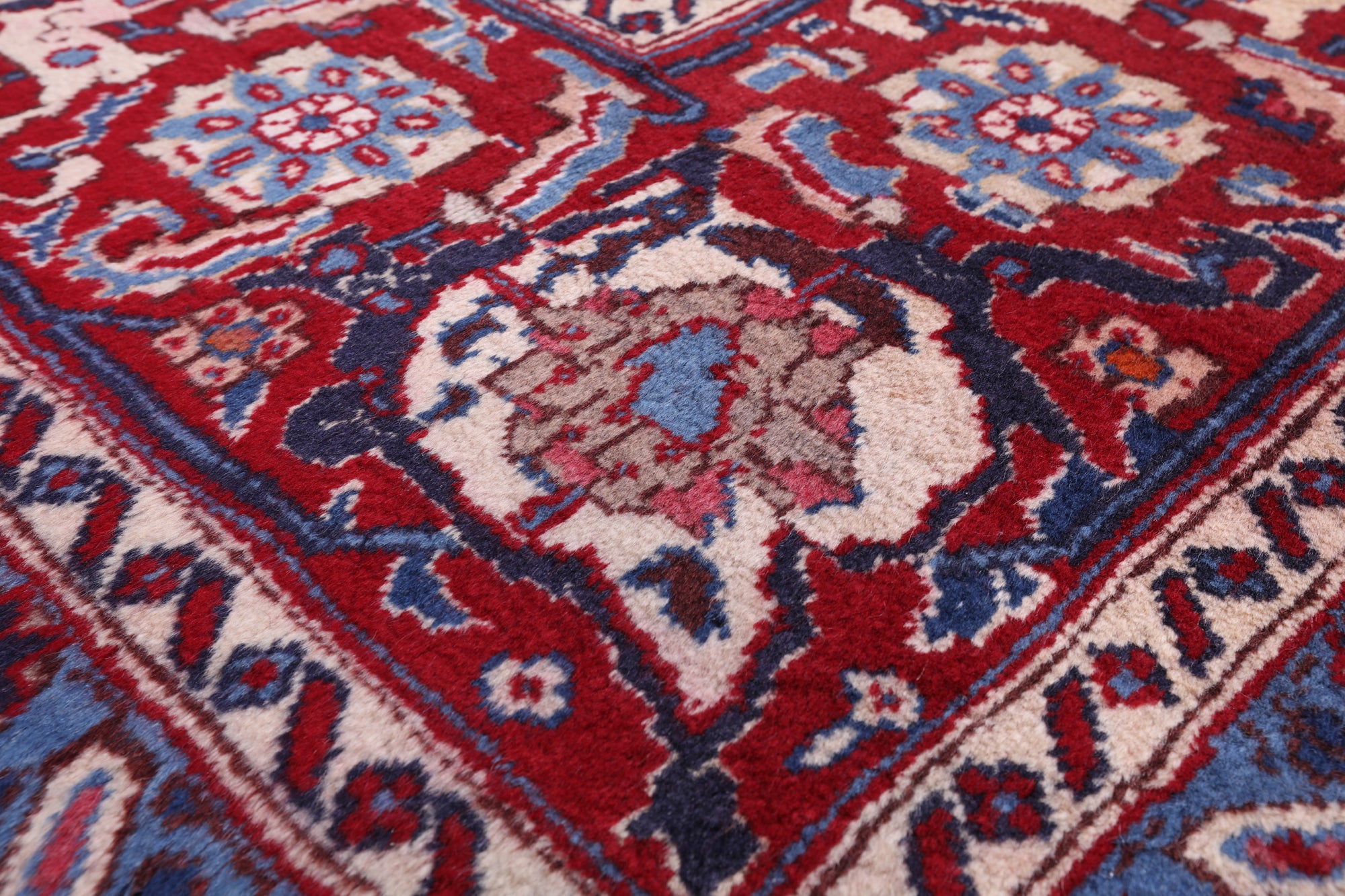 New Authentic Persian Tabriz Hand Knotted Area Rug - 9' 8" X 12' 10" - Golden Nile