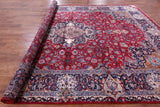 Red New Authentic Persian Kashmar Area Rug - 9' 7" X 13' 1" - Golden Nile