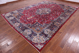 Red New Authentic Persian Kashmar Area Rug - 9' 7" X 13' 1" - Golden Nile