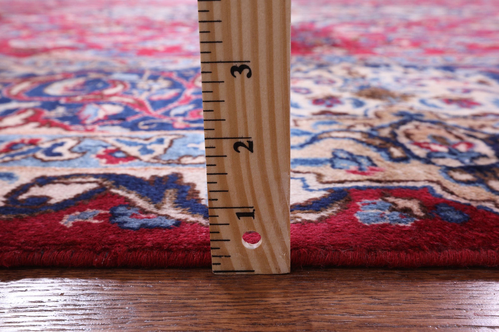 Red New Authentic Persian Kashmar Area Rug - 9' 7" X 13' 1" - Golden Nile