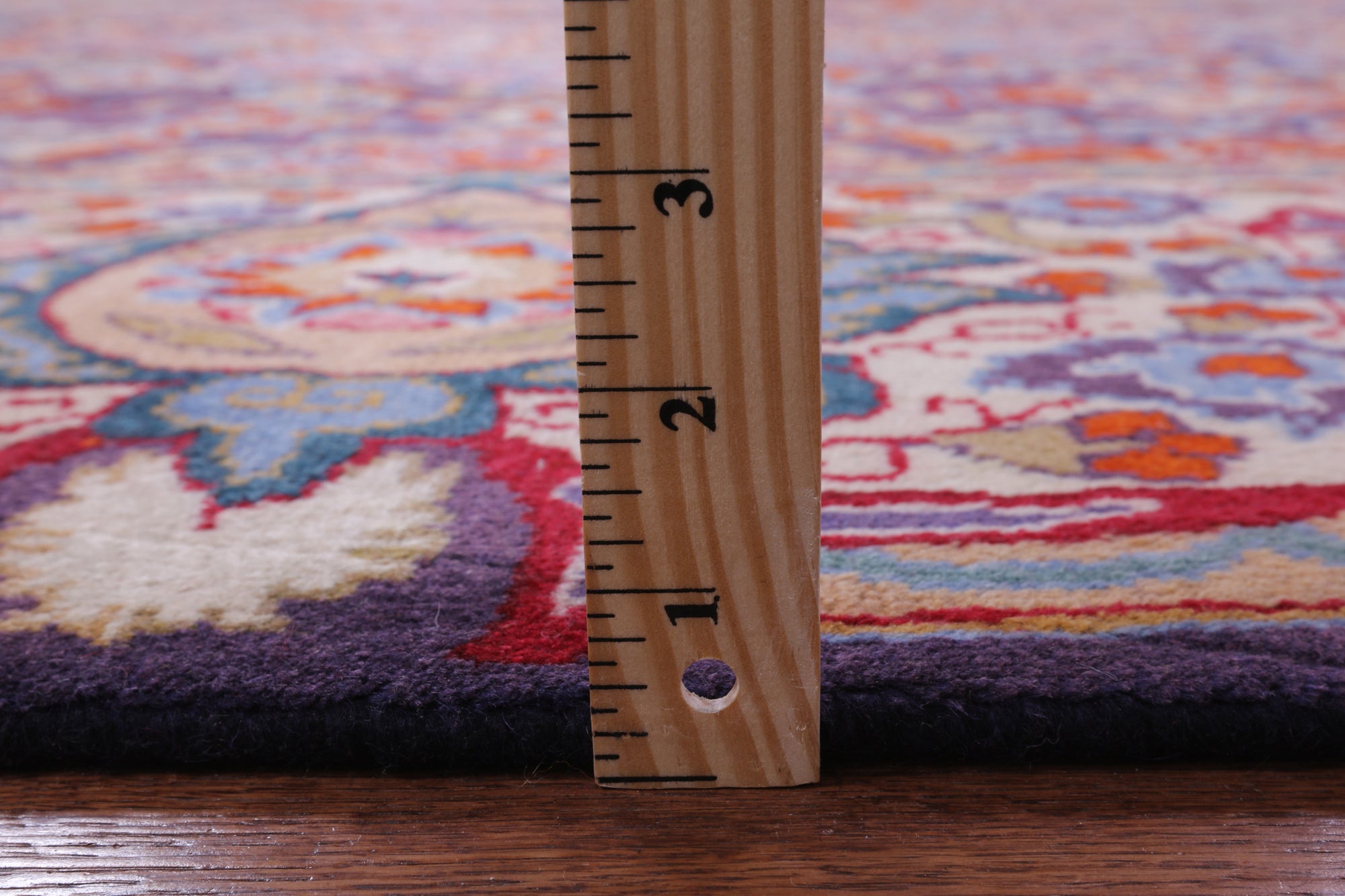 New Authentic Persian Kashmar Handmade Wool Rug - 9' 5" X 12' 10" - Golden Nile