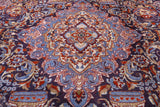 New Authentic Persian Kashmar Handmade Wool Rug - 9' 5" X 12' 10" - Golden Nile