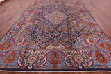 New Authentic Persian Kashmar Handmade Wool Rug - 9' 5" X 12' 10" - Golden Nile