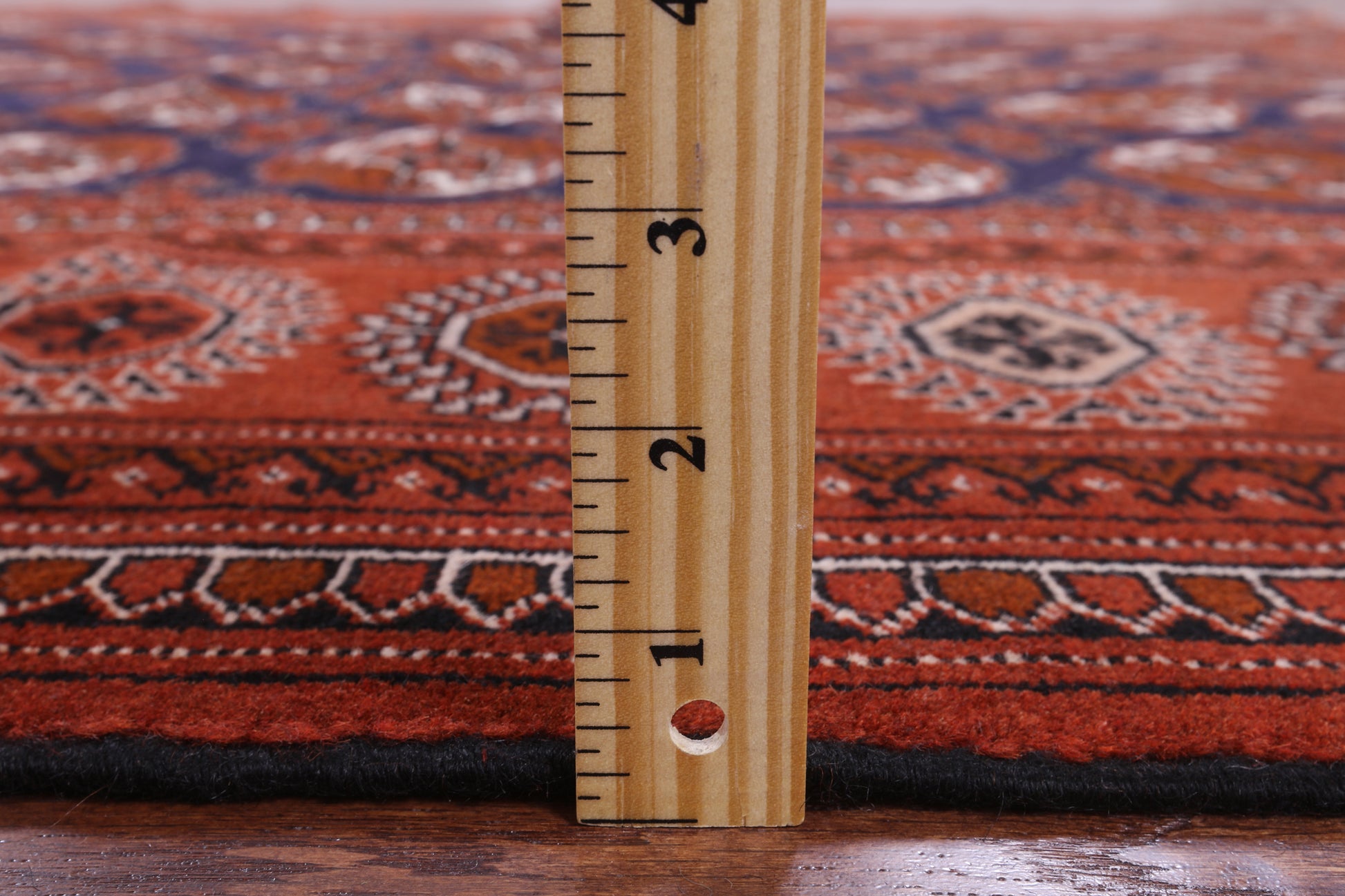 New Authentic Persian Turkmen Ersari Area Rug - 6' 9" X 10' 3" - Golden Nile