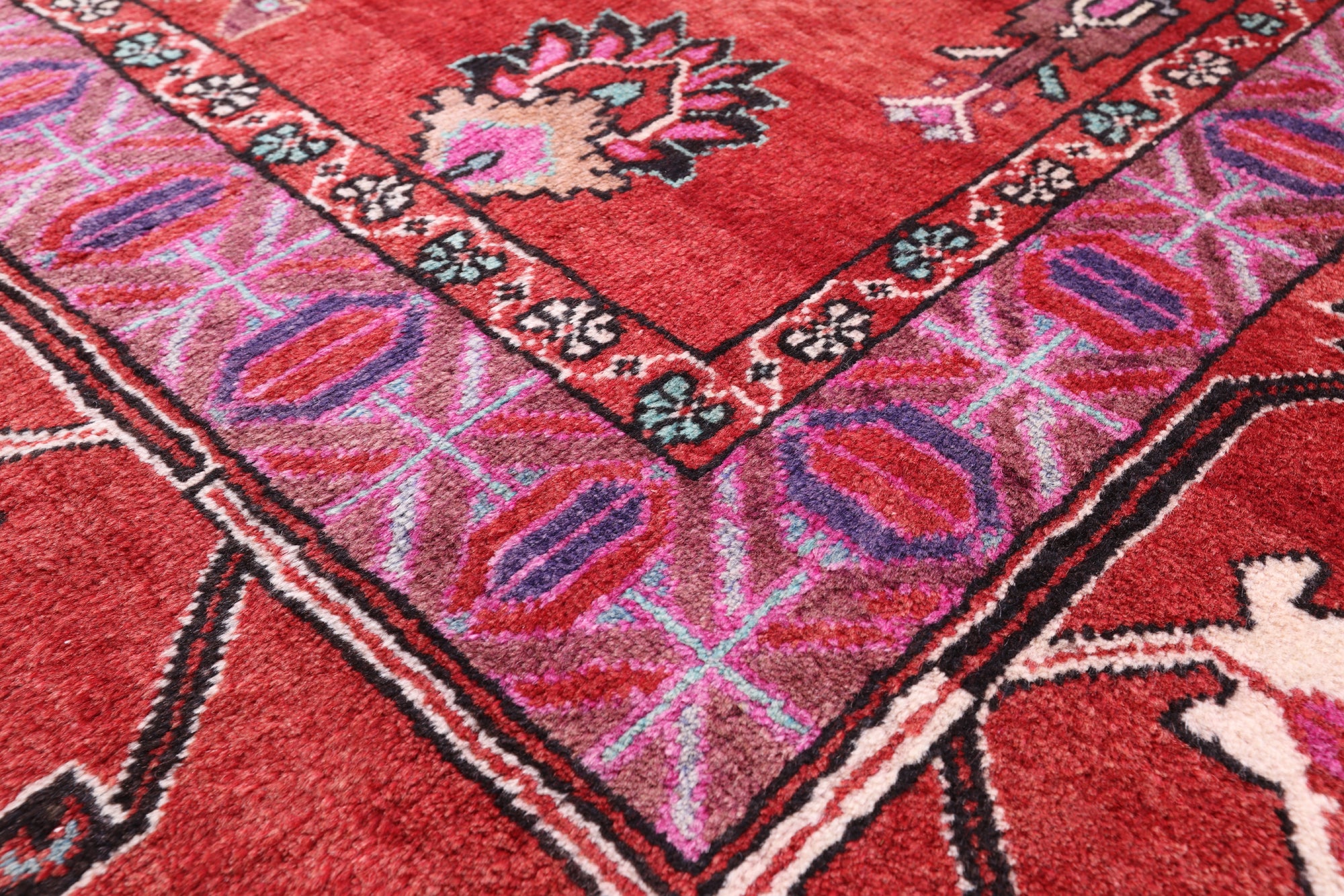 Red New Authentic Persian Ardabil Area Rug - 6' 4" X 10' 9" - Golden Nile
