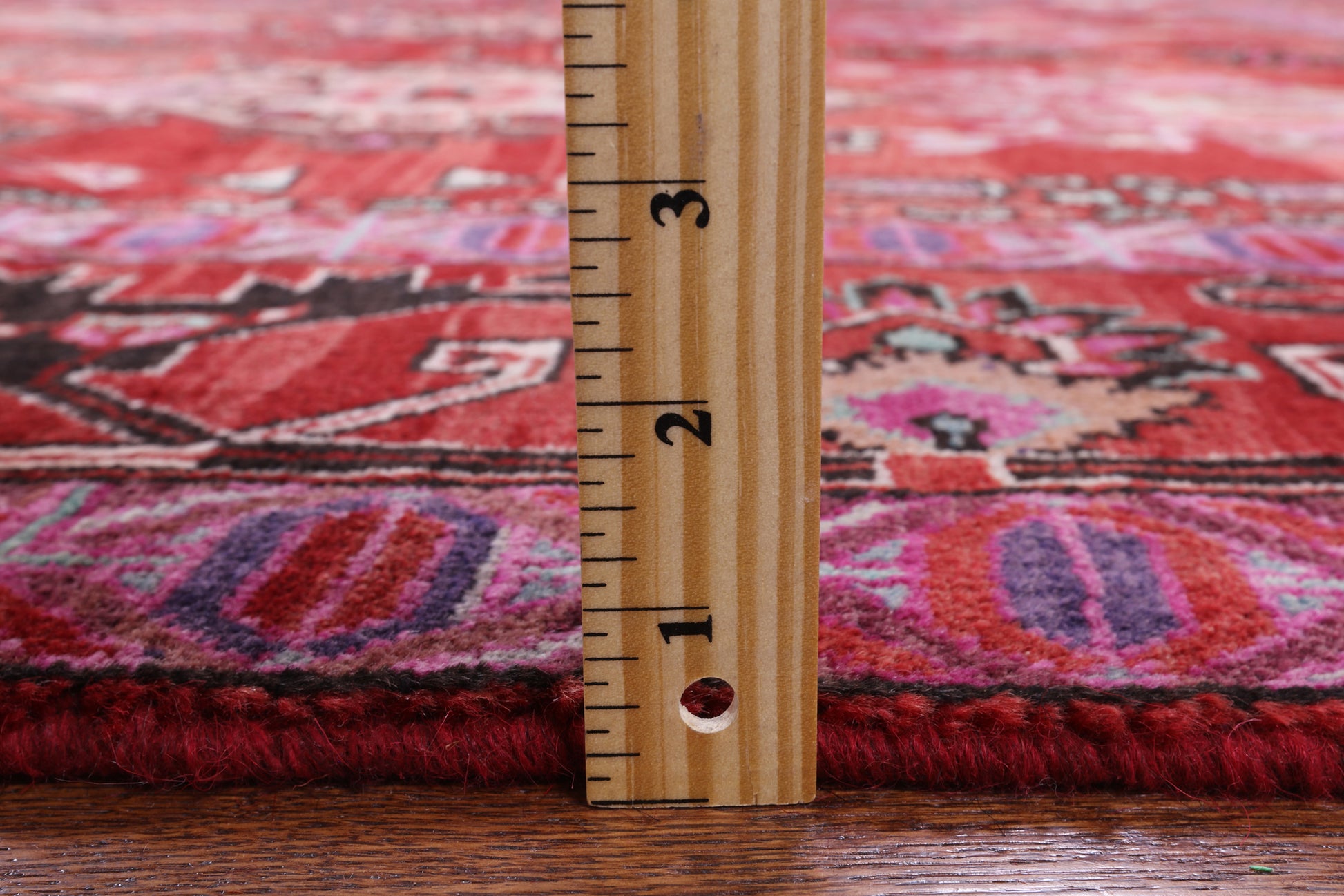 Red New Authentic Persian Ardabil Area Rug - 6' 4" X 10' 9" - Golden Nile