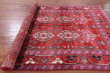 Red New Authentic Persian Ardabil Area Rug - 6' 4" X 10' 9" - Golden Nile
