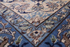 New Authentic Persian Isfahan Area Rug - 6' 10" X 11' 8" - Golden Nile