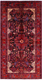 Black New Handmade Persian Nahavand Wool Rug - 5' 6" X 10' 0" - Golden Nile