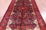 Black New Handmade Persian Nahavand Wool Rug - 5' 6" X 10' 0" - Golden Nile