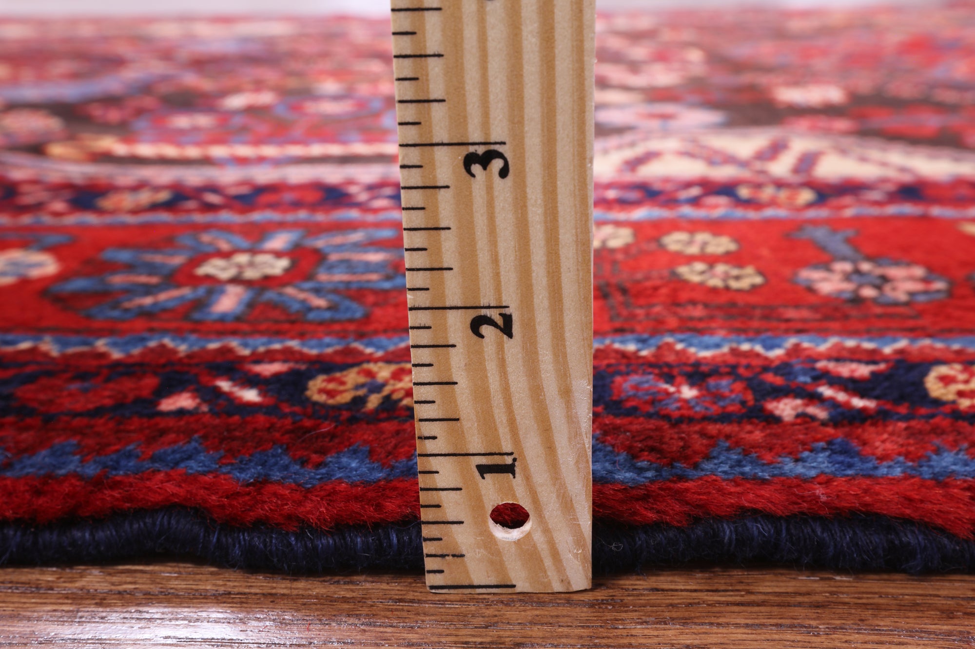 Black New Handmade Persian Nahavand Wool Rug - 5' 6" X 10' 0" - Golden Nile