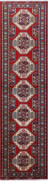 Authentic Persian Ardabil Runner Rug - 3' 4" X 12' 6" - Golden Nile