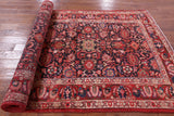 New Persian Mahal Hand Knotted Wool Rug - 5' 3" X 11' - Golden Nile