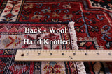 New Authentic Persian Nahavand Hand Knotted Wool Rug - 5' 8" X 11' 7" - Golden Nile