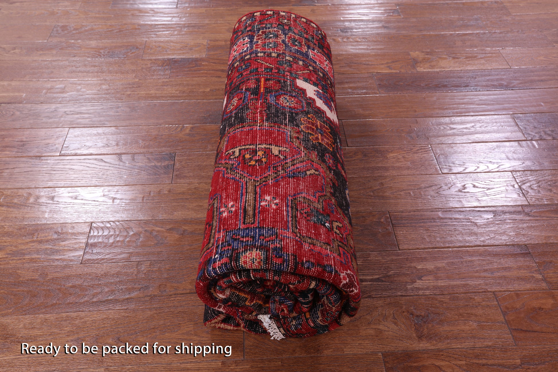 Black New Authentic Persian Nahavand Hand Knotted Rug - 5' 10" X 10' 6" - Golden Nile