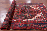 Black New Authentic Persian Nahavand Hand Knotted Rug - 5' 10" X 10' 6" - Golden Nile