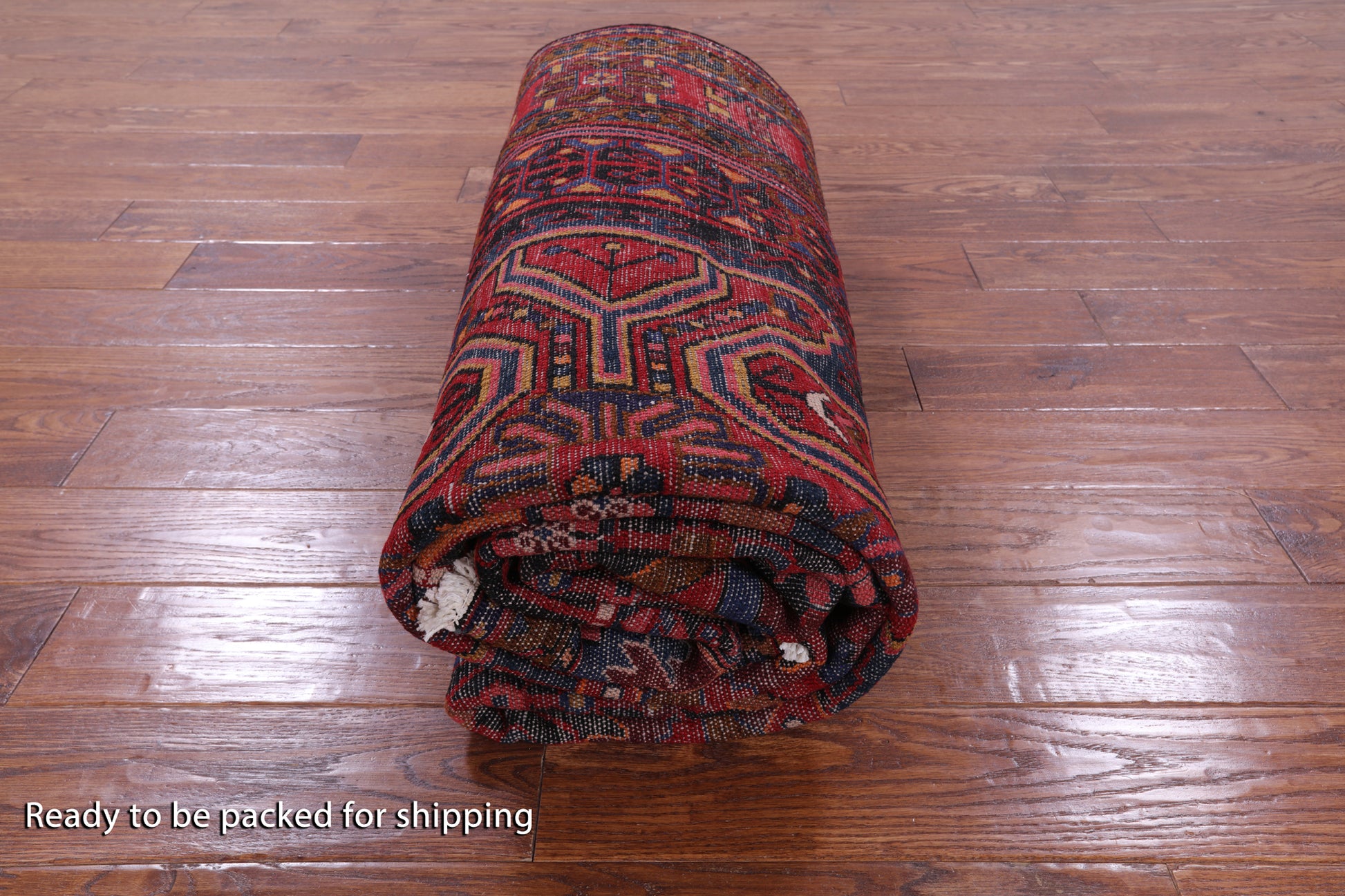 Black New Authentic Persian Nahavand Hand Knotted Rug - 5' 6" X 11' 1" - Golden Nile