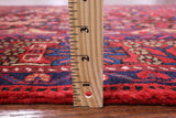 Black New Authentic Persian Nahavand Hand Knotted Rug - 5' 5" X 9' 3" - Golden Nile
