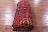 Black Persian Nahavand Hand Knotted Rug - 5' 4" X 9' 11" - Golden Nile