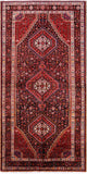 Black New Persian Nahavand Handmade Full Pile Wool Rug - 5' 5" X 10' 7" - Golden Nile