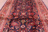 New Authentic Persian Hamadan Full Pile Hand Knotted Rug - 7' 8" X 10' 11" - Golden Nile