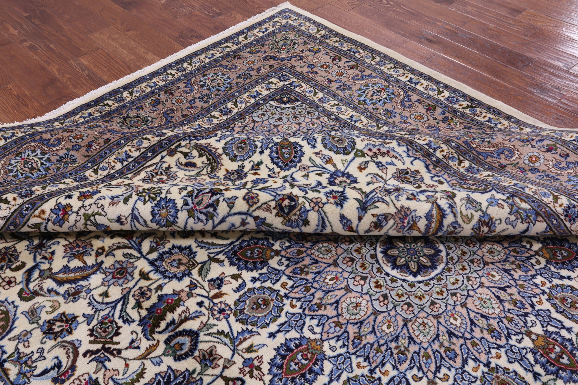 New Authentic Persian Kashmar Hand Knotted Rug - 9' 9" X 13' 1" - Golden Nile