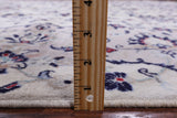 Ivory New Authentic Persian Kashan Hand Knotted Area Rug - 6' 9" X 10' 0" - Golden Nile
