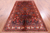 New Authentic Persian Nahavand Rug - 5' 10" X 10' 1" - Golden Nile