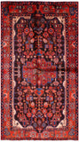 Black New Handmade Authentic Persian Nahavand Rug - 5' 1" X 9' 2" - Golden Nile