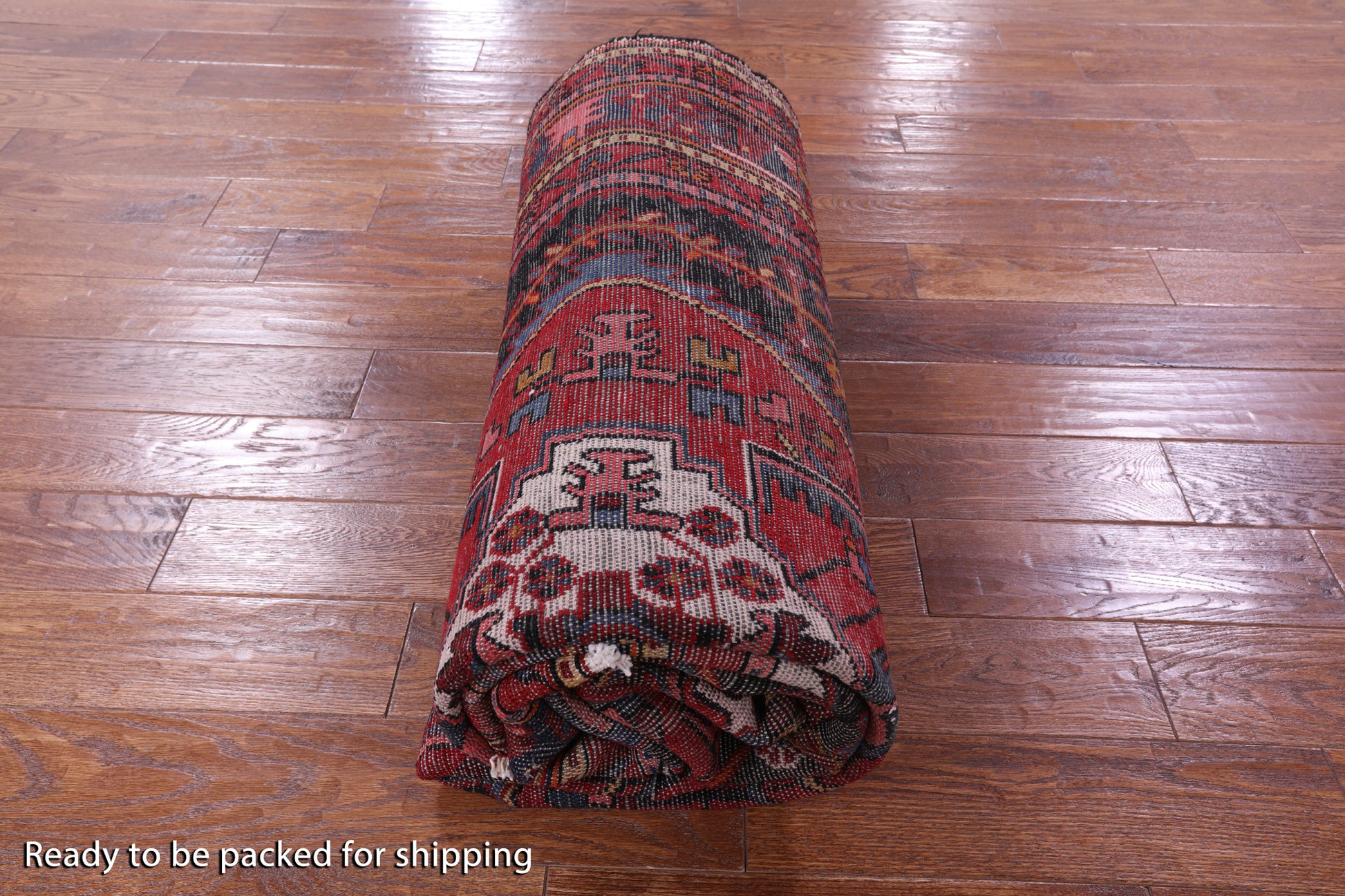 Black New Authentic Persian Nahavand Wool Rug - 5' 6" X 10' 9" - Golden Nile
