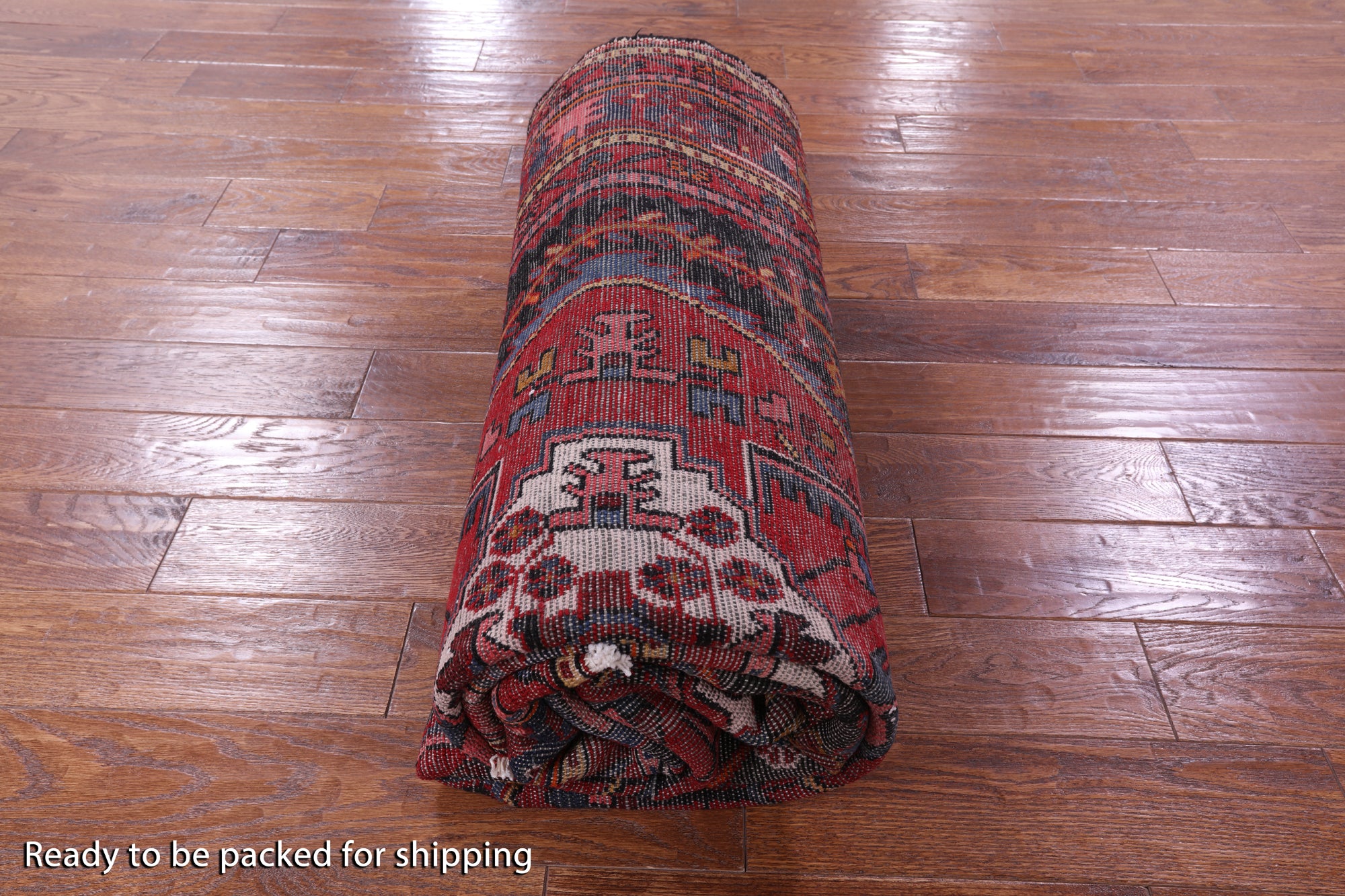Black New Authentic Persian Nahavand Wool Rug - 5' 6" X 10' 9" - Golden Nile