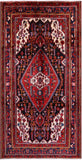 Black New Authentic Persian Nahavand Wool Rug - 5' 6" X 10' 9" - Golden Nile