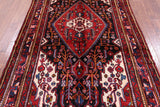 Black New Authentic Persian Nahavand Wool Rug - 5' 6" X 10' 9" - Golden Nile