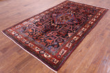 Black New Authentic Persian Nahavand Rug - 5' 5" X 9' 5" - Golden Nile